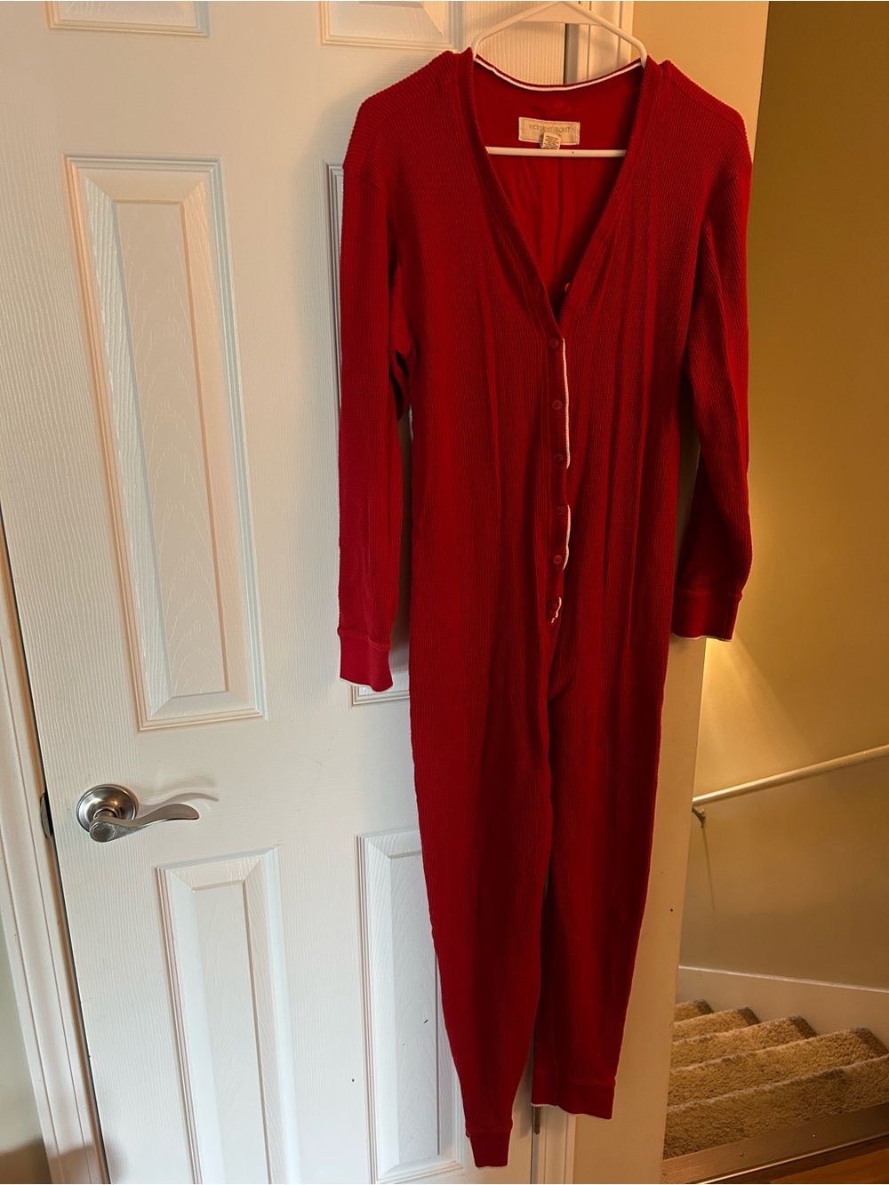 Victoria’s Secret - Long John - Red & White - M - Cotton